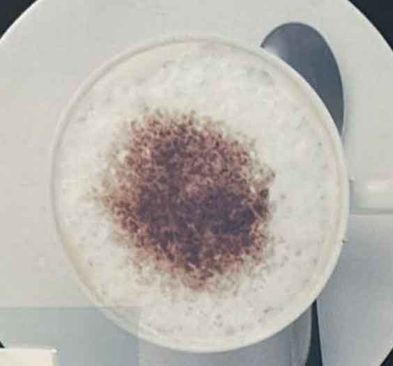 Cappuccino maitovaahdolla